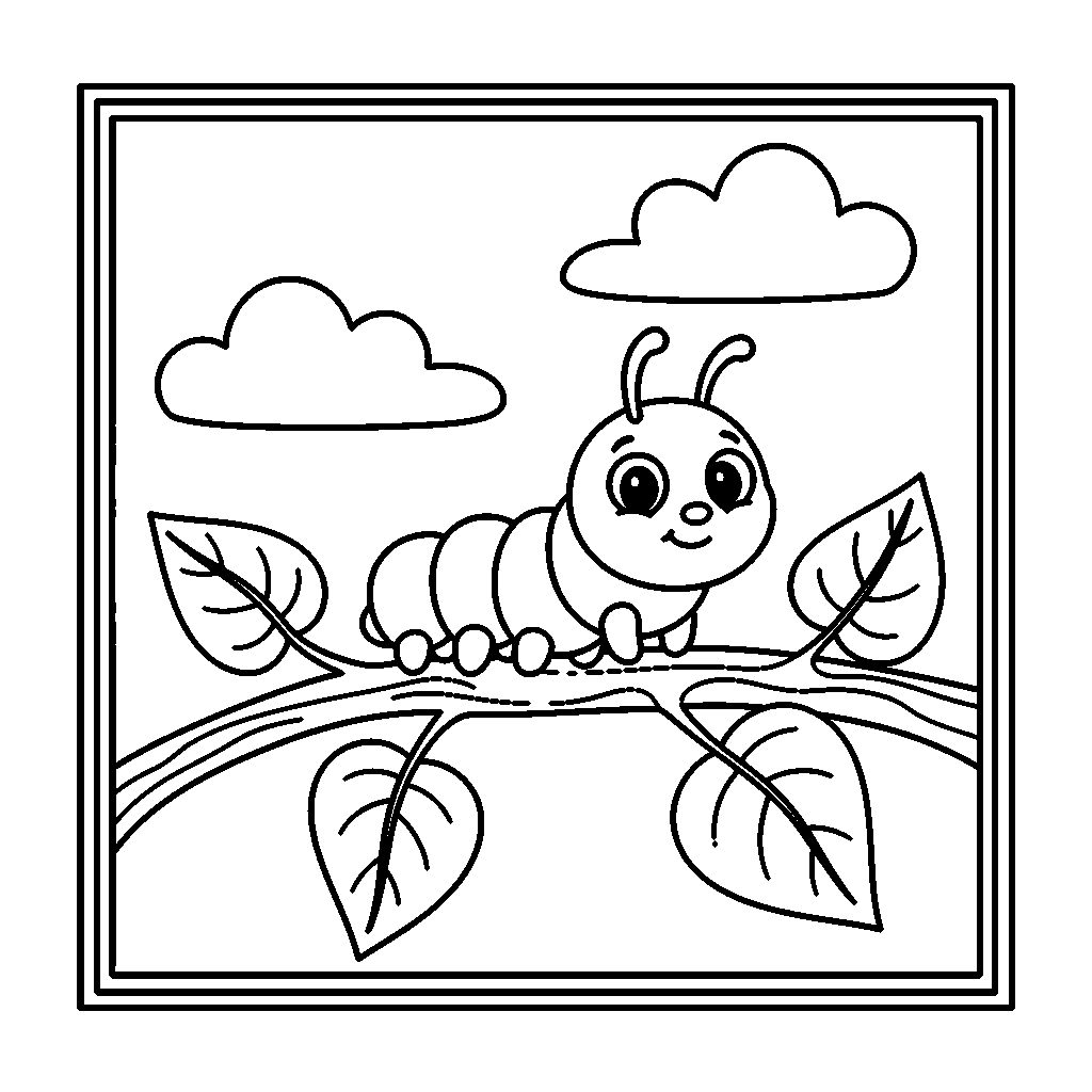 Caterpillar on a Branch