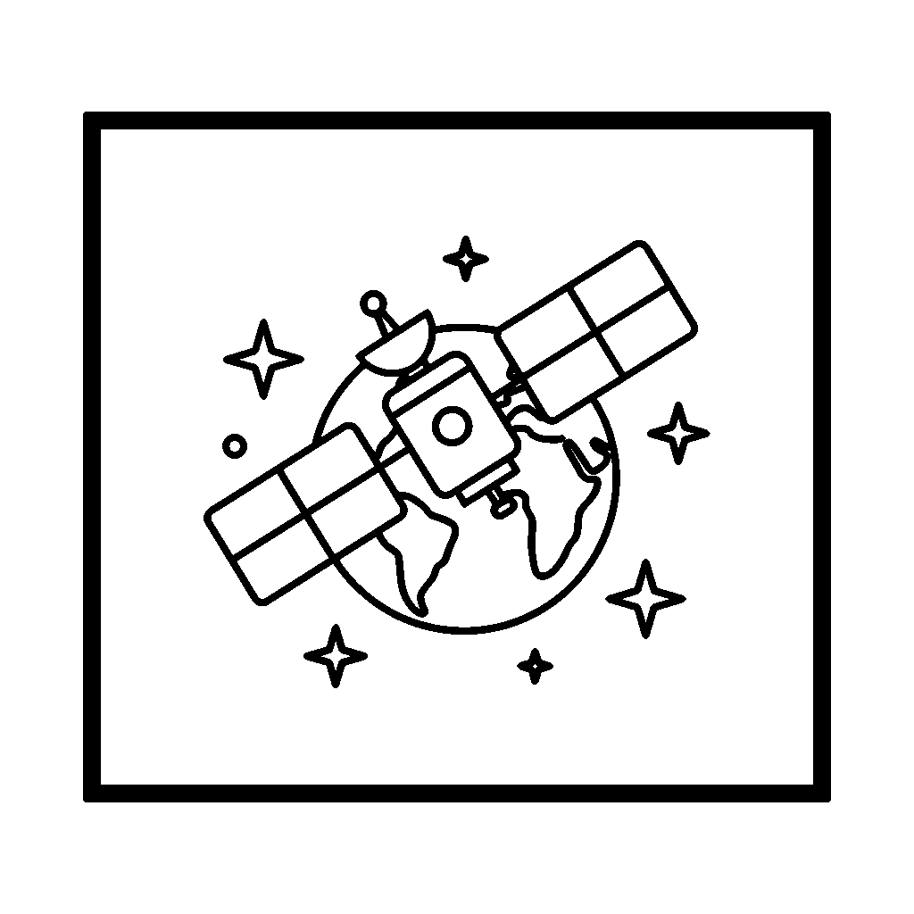 Satellite in Orbit