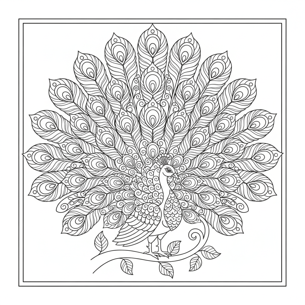 Ornate Peacock